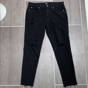 Gap black True Skinny denim